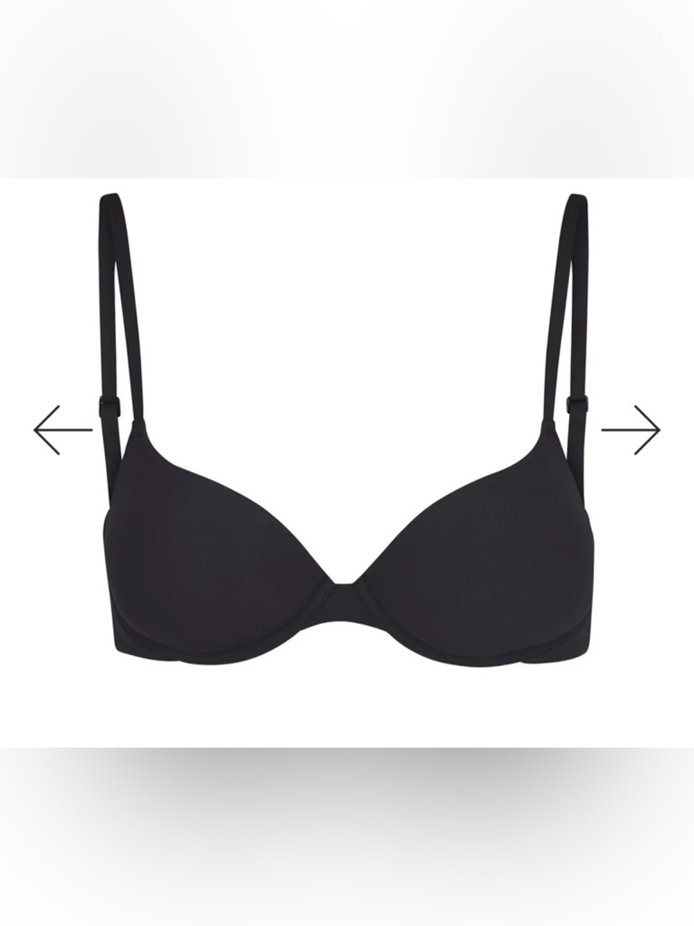 SKIMS FITS EVERYBODY PUSH-UP
BRA 🖤